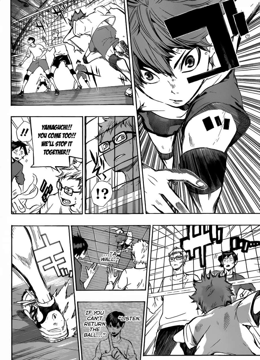 Tsubakihara, 903 x 1250, black and white manga panels, SD Phone Wallpaper