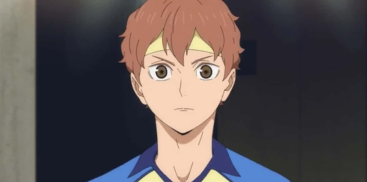 Tsubakihara, anime boy, brown hair, SD Desktop Wallpaper