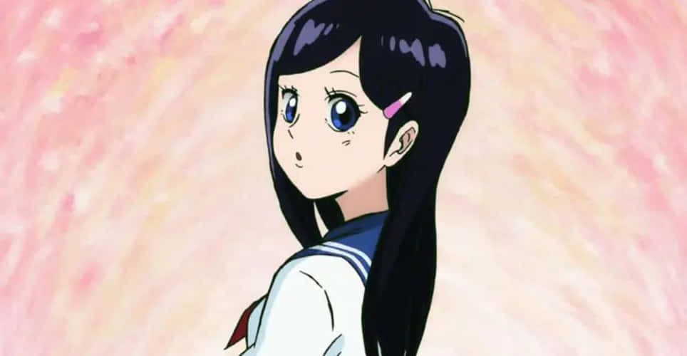 Tsubomi Takane, long black hair, blue eyes, SD Desktop Wallpaper