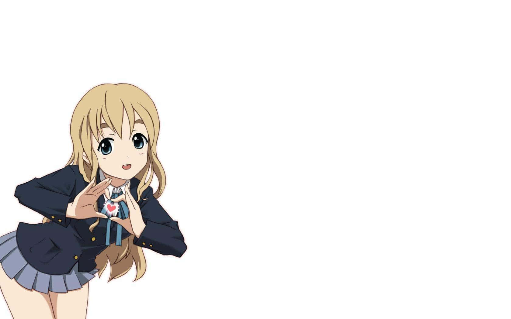 Tsumugi Kotobuki, anime character, school uniform, HD Desktop Wallpaper