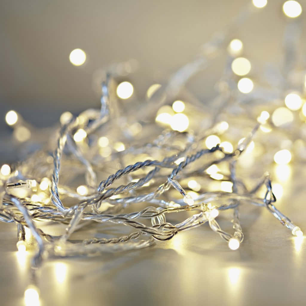 Tumblr, iPad, fairy lights, SD Desktop Wallpaper