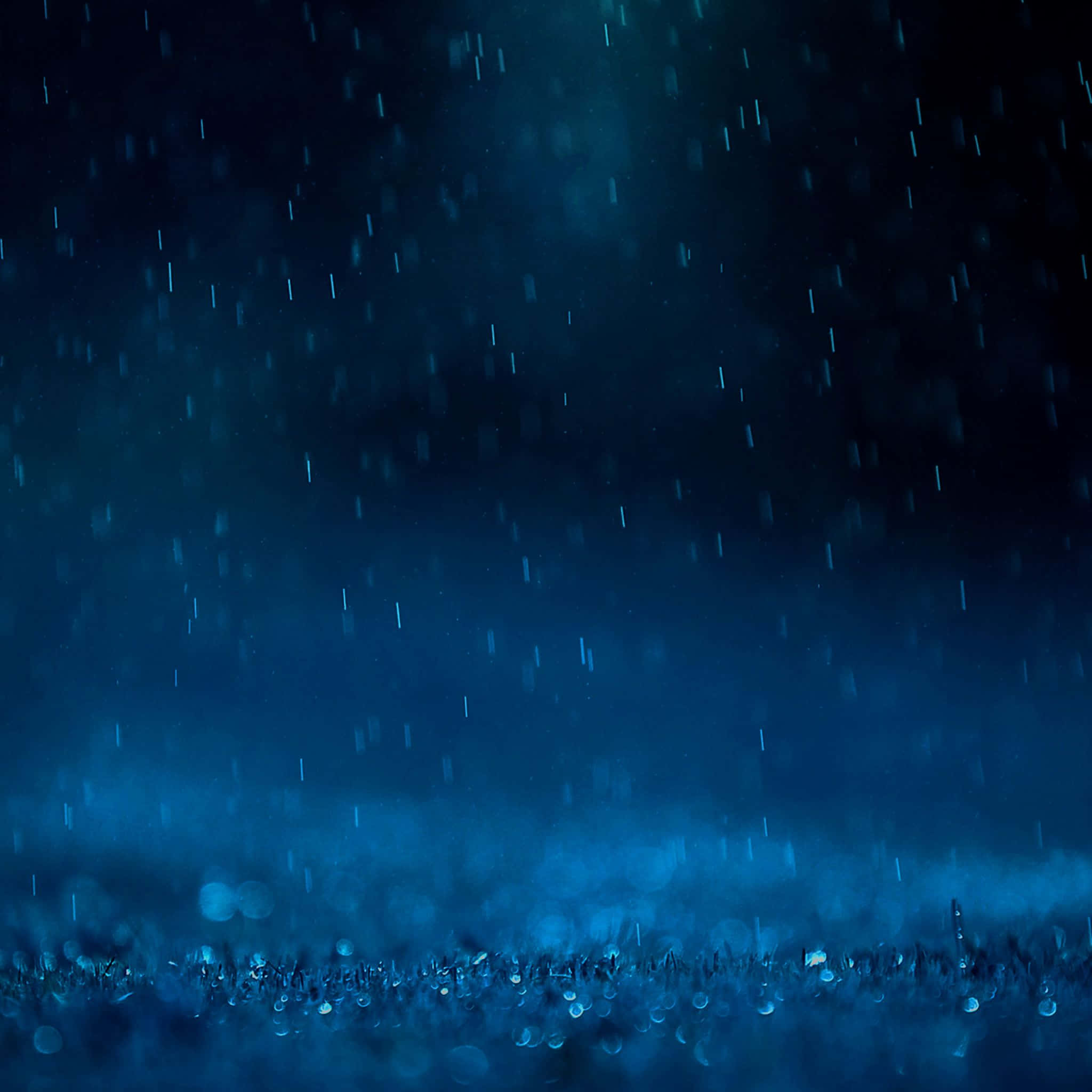 iPad, deep blue night sky, grassy foreground, Full HD Desktop Wallpaper