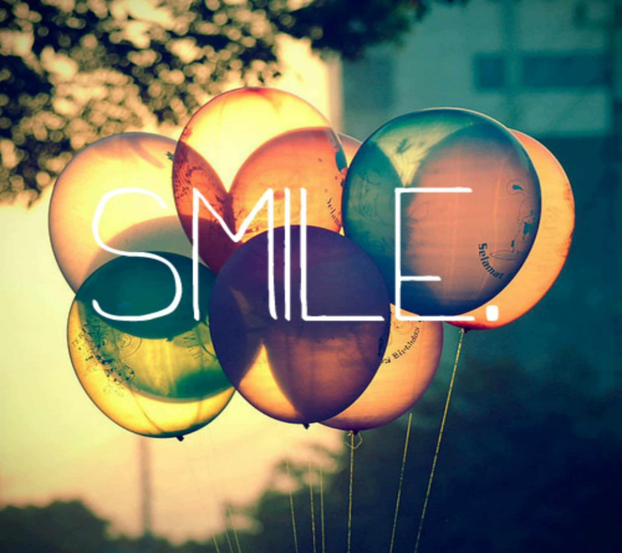 Tumblr iPad, sunset, colorful balloons, Full HD Desktop Wallpaper