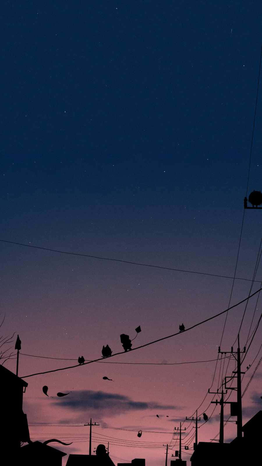 iPhone, Tumblr, twilight sky, HD Phone Wallpaper