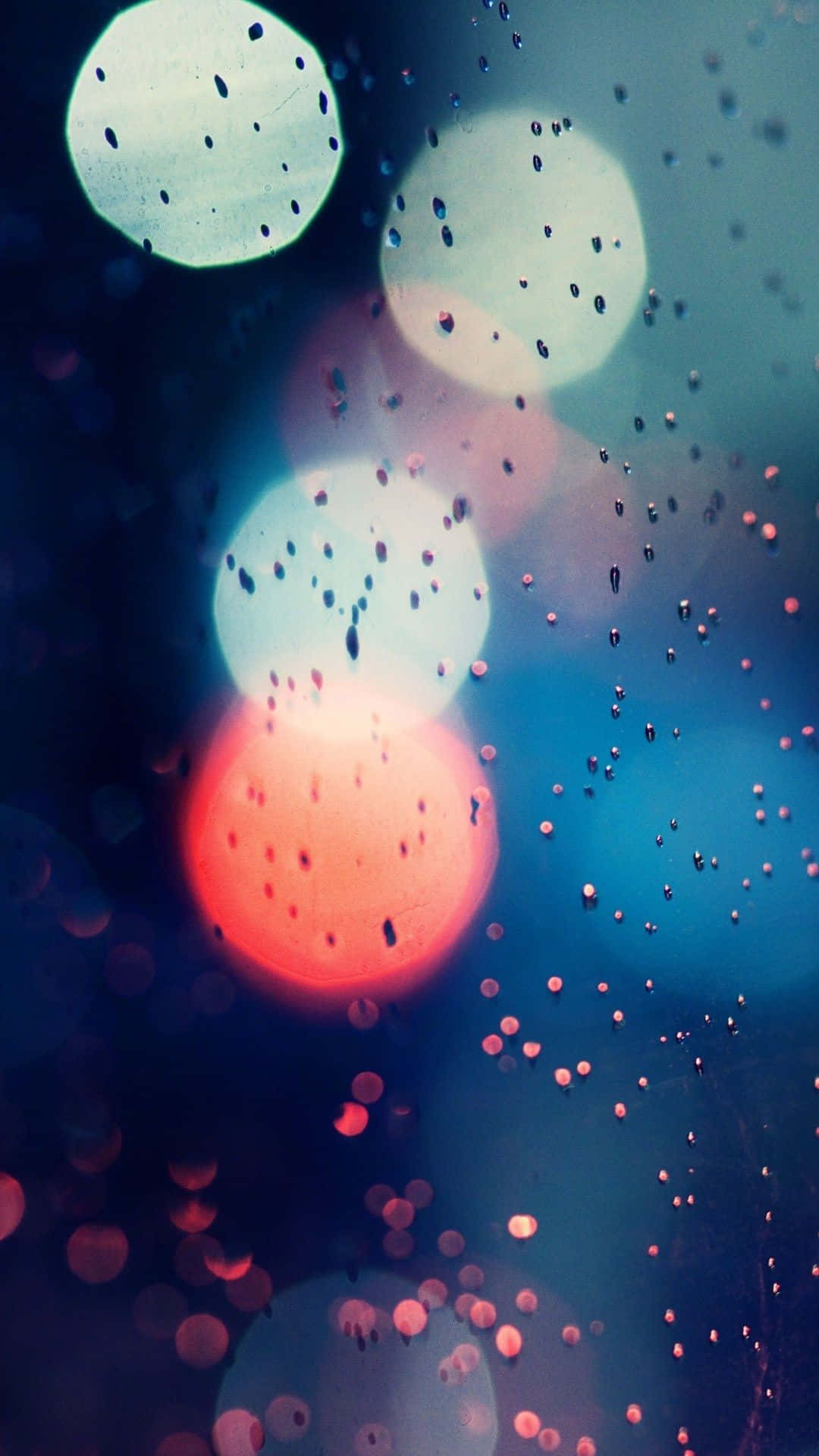 Tumblr Phone, raindrops, glass, Full HD Phone Wallpaper