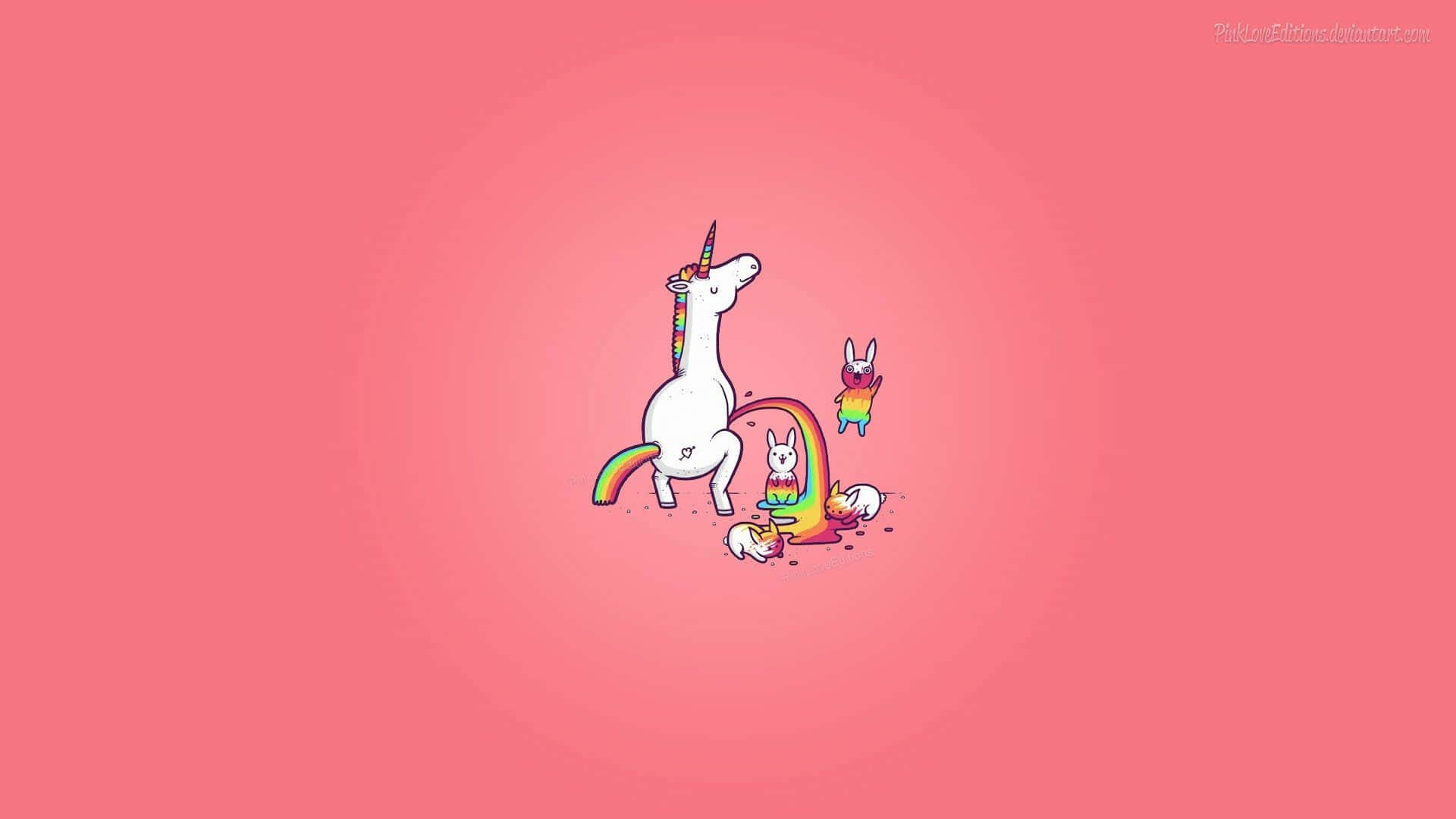 Tumblr Phone, white unicorn, rainbow mane, Full HD Desktop Wallpaper