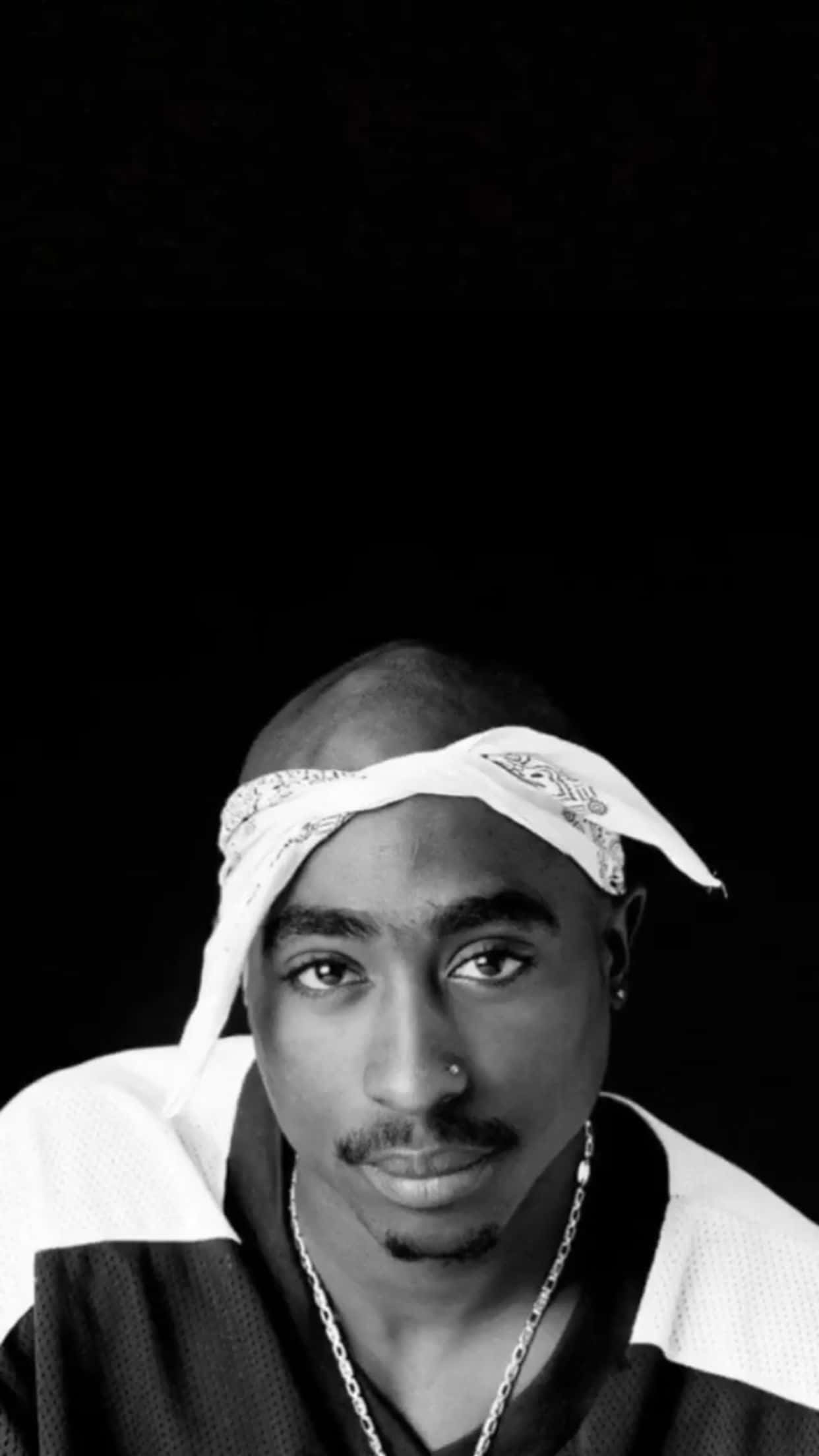 Tupac, iPhone, bandana, Full HD Phone Wallpaper