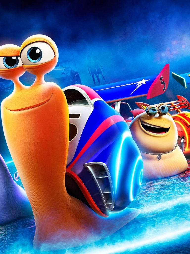 Turbo, White Shadow, glowing water, SD Phone Wallpaper