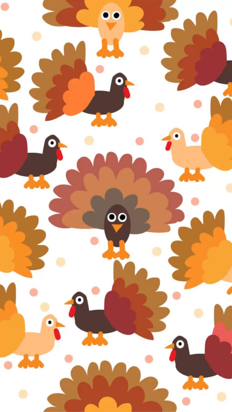 turkey, Happy Thanksgiving, autumnal hues, HD Phone Wallpaper