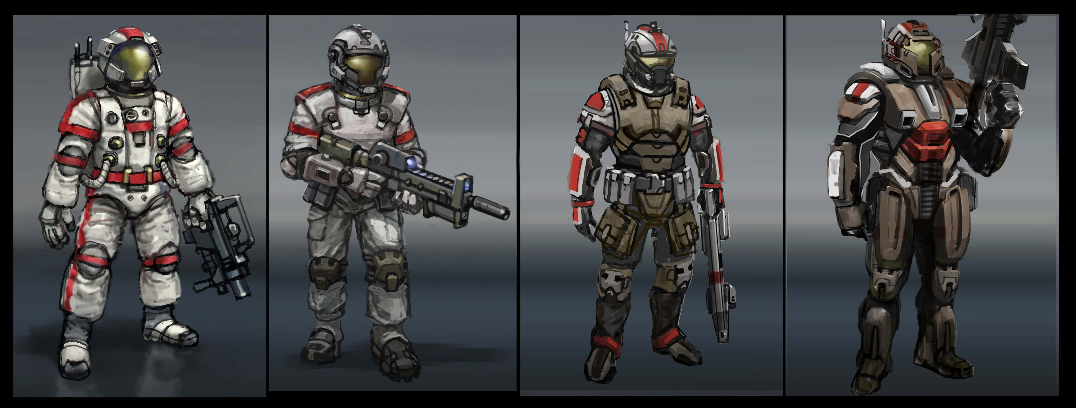 turn based strategy, futuristic combat gear, armored soldiers, 4K Desktop Wallpaper