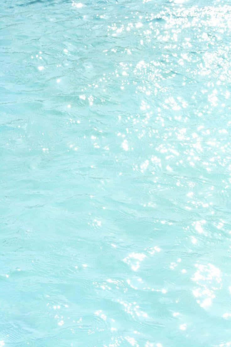 Turquoise Aesthetic, calm turquoise water, sunlight, SD Phone Wallpaper