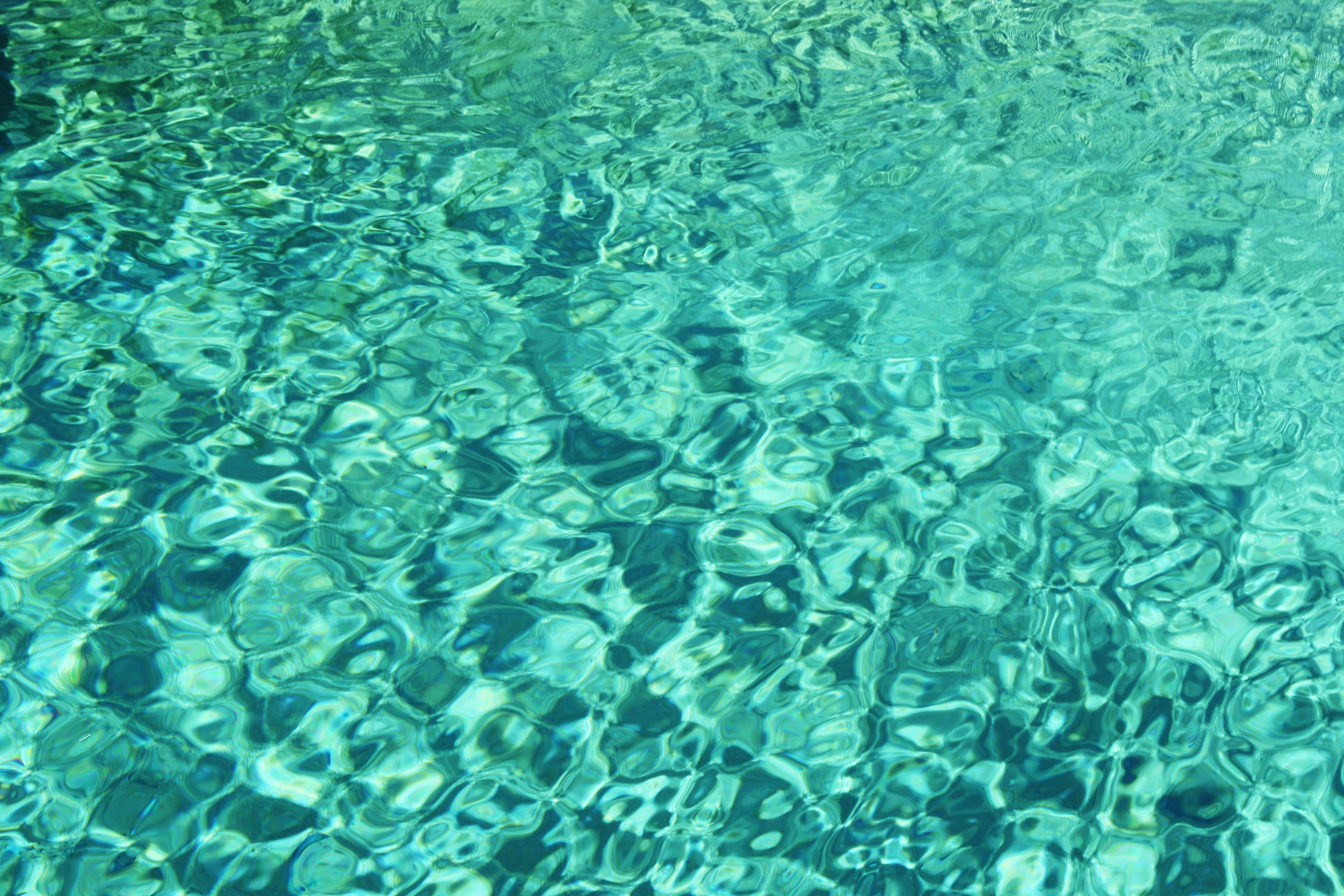 Turquoise Blue, sunlight, rippling turquoise water, 4K Desktop Wallpaper