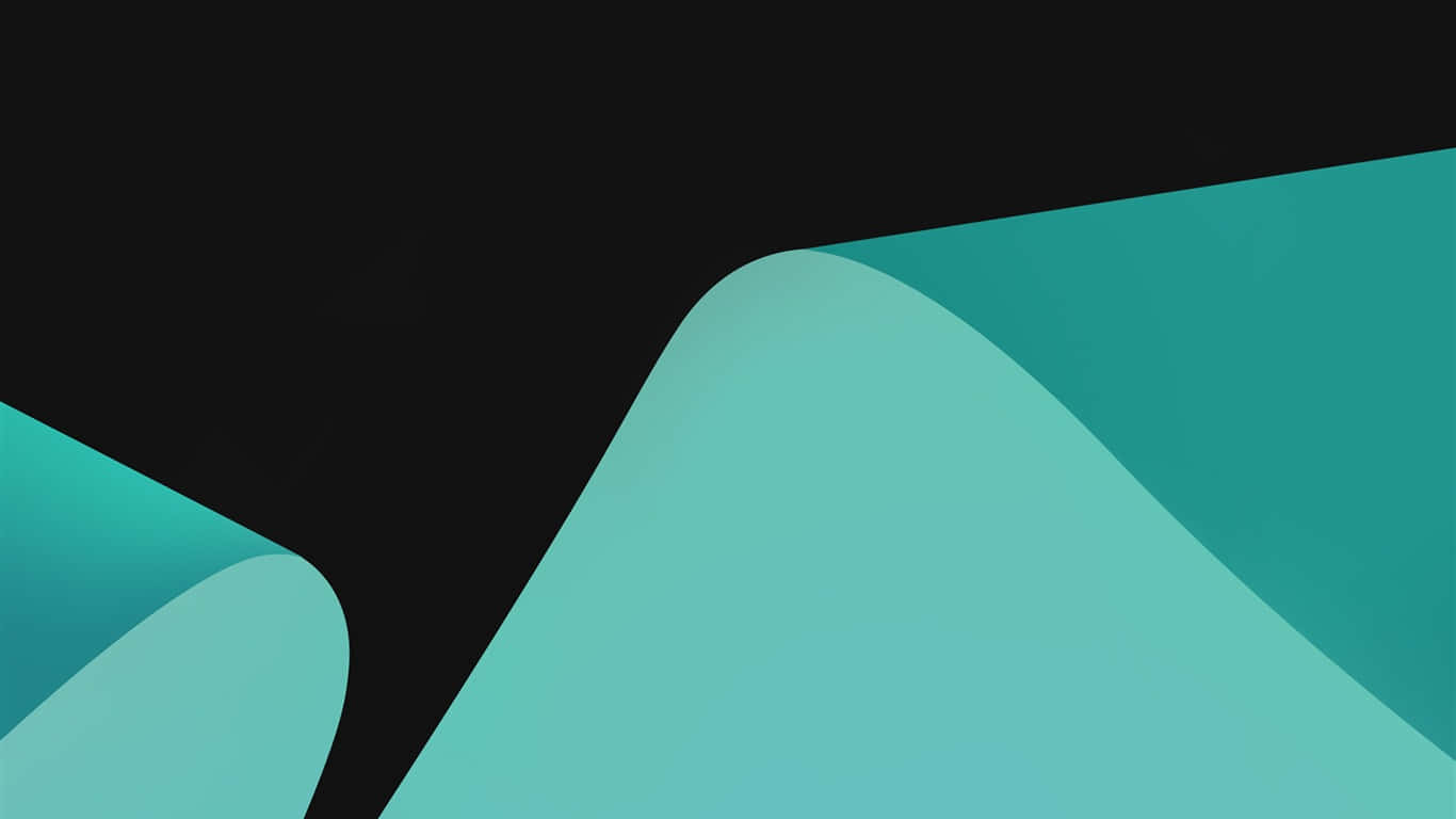 Turquoise Blue, teal, deep black, HD Desktop Wallpaper