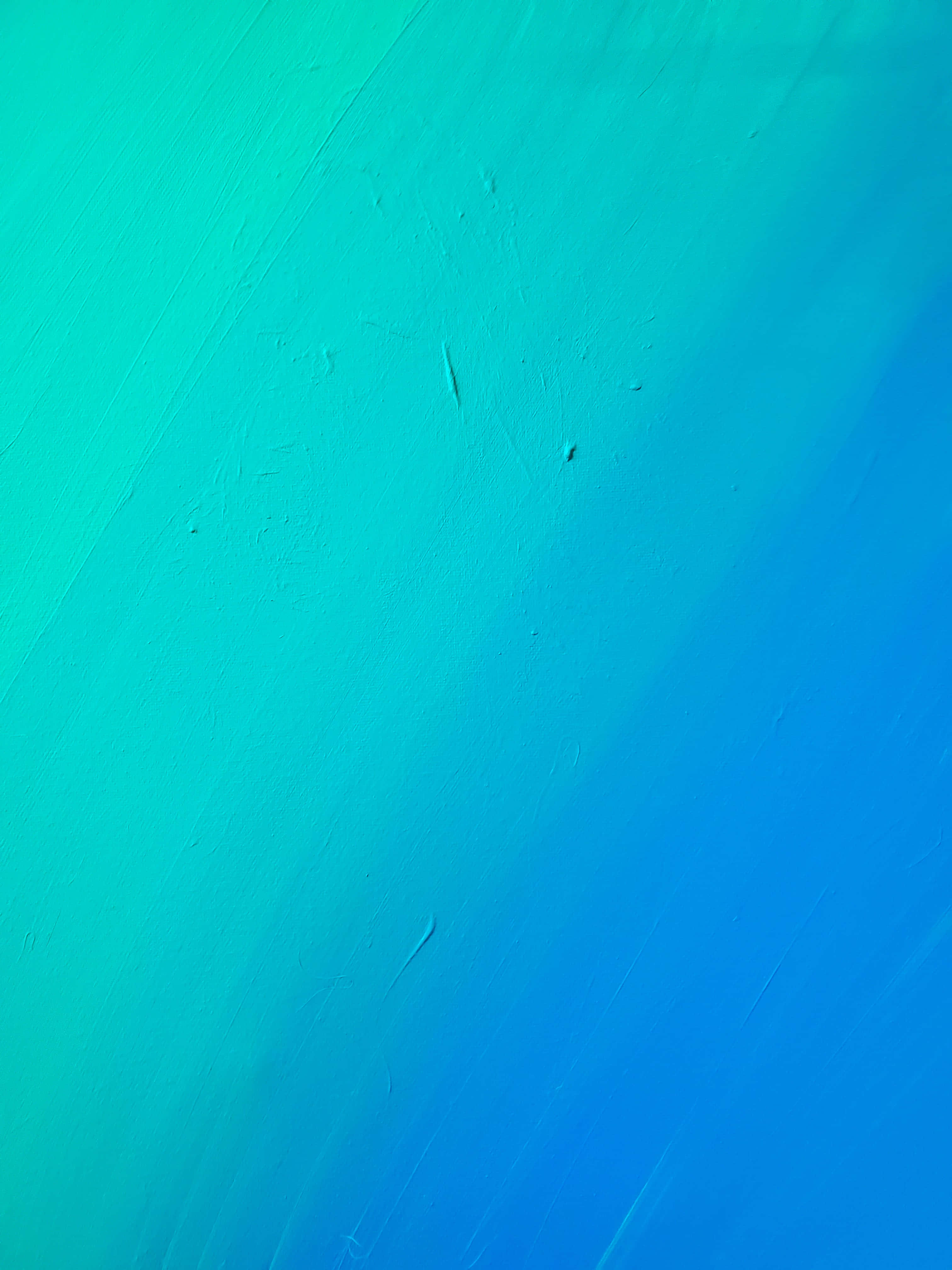 turquoise iPhone, teal to blue gradient, brush strokes, 4K Phone Wallpaper