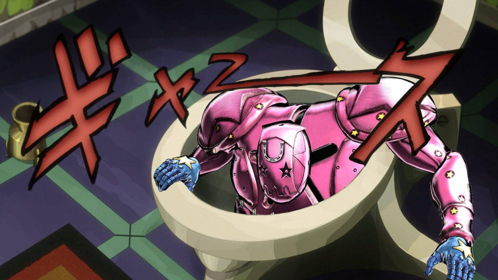 Tusk Act 4, pink armored anime character, star motifs, HD Desktop Wallpaper