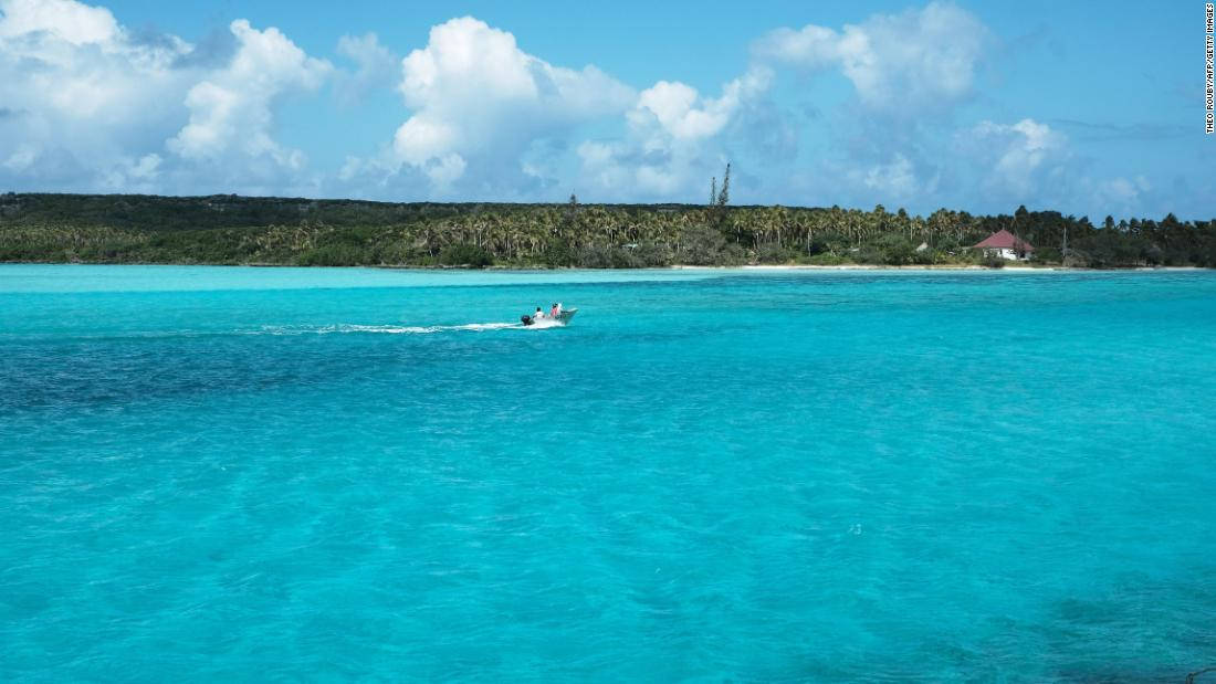 Tuvalu, speedboat, turquoise waters, SD Desktop Wallpaper
