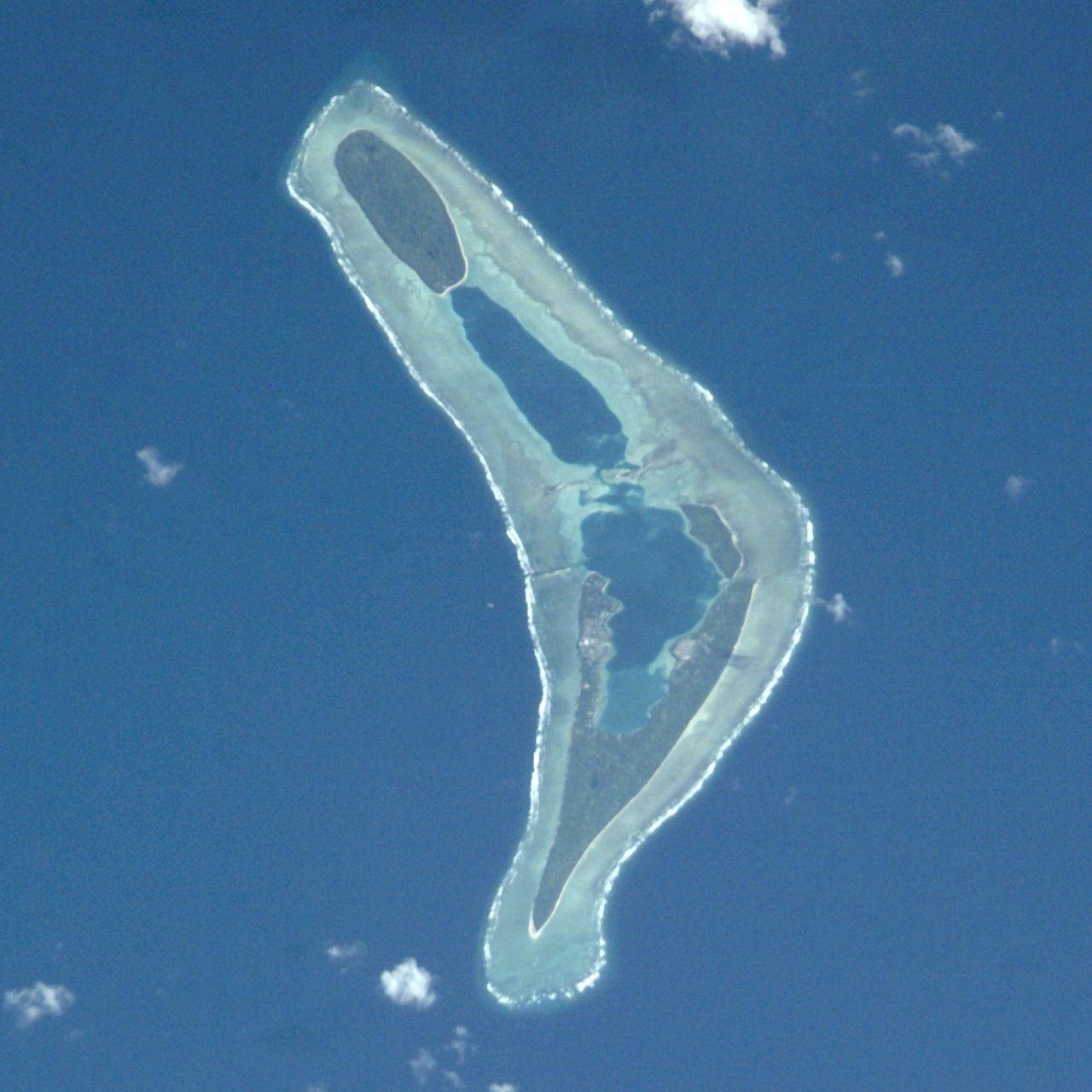 Tuvalu, atoll, turquoise lagoon, HD Desktop Wallpaper