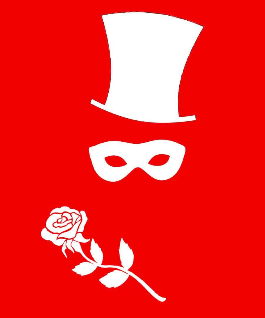 Tuxedo Mask, white top hat, mask, SD Phone Wallpaper