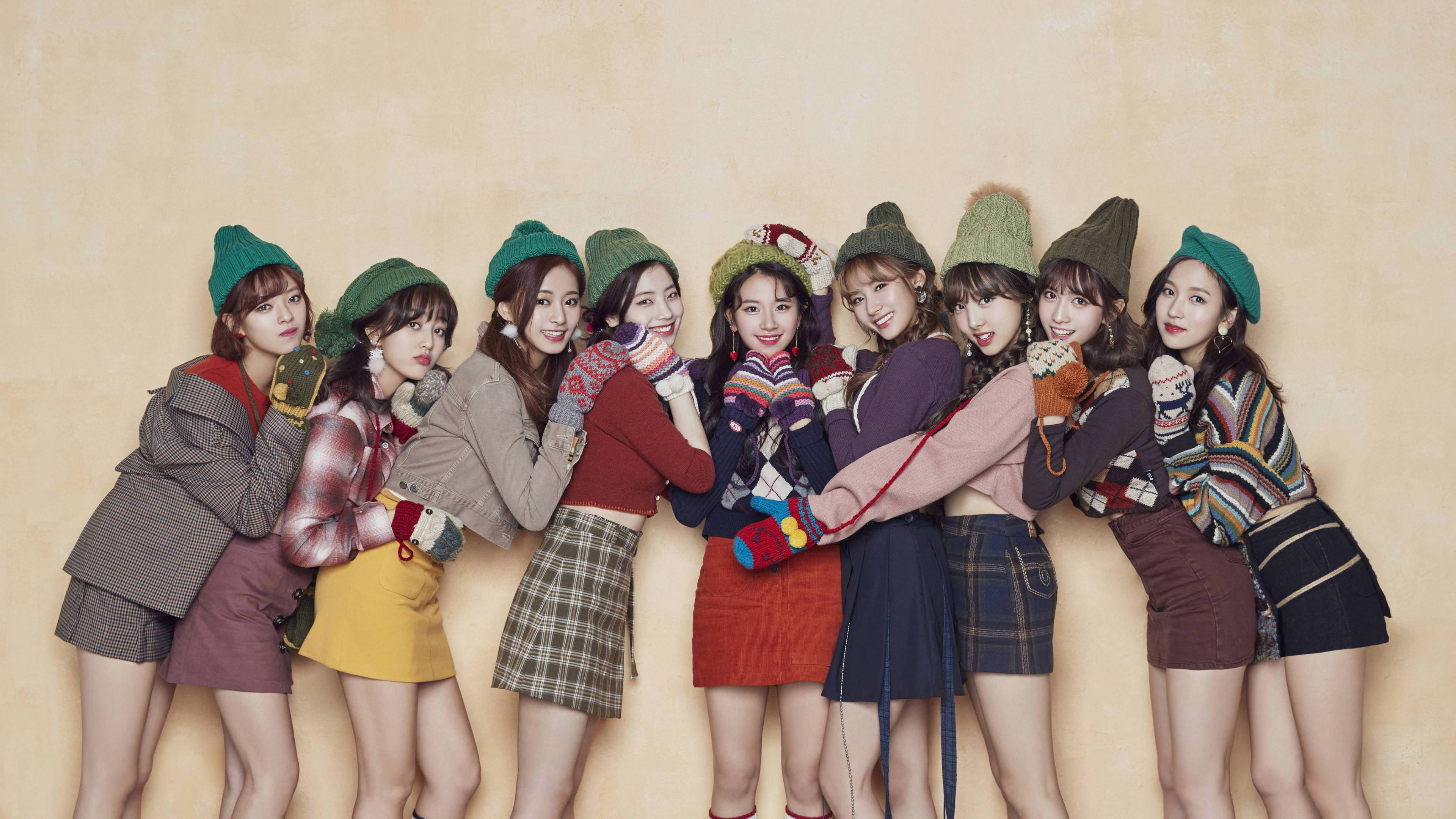 Twice, Christmas-Themed, 4K, 4K Desktop Wallpaper