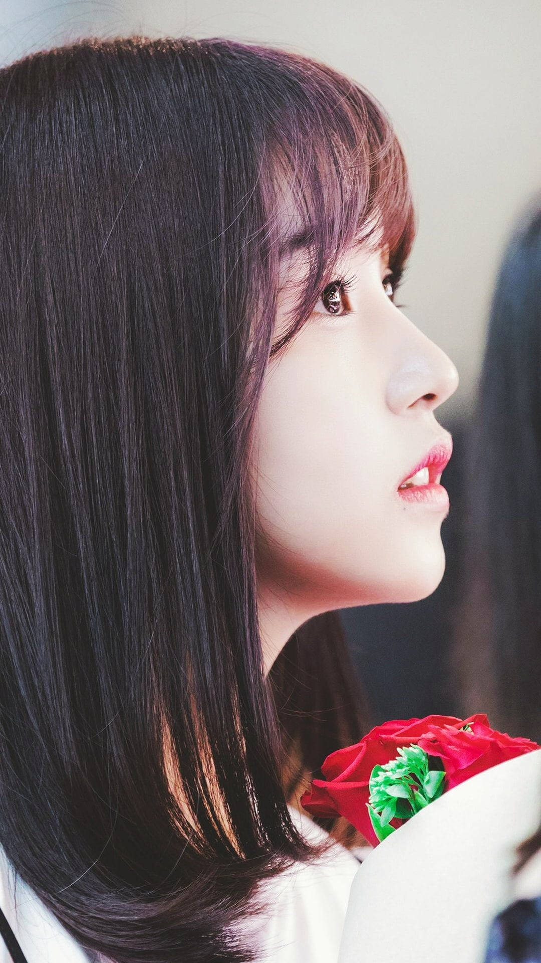 Twice, Mina, long dark hair, Full HD Phone Wallpaper