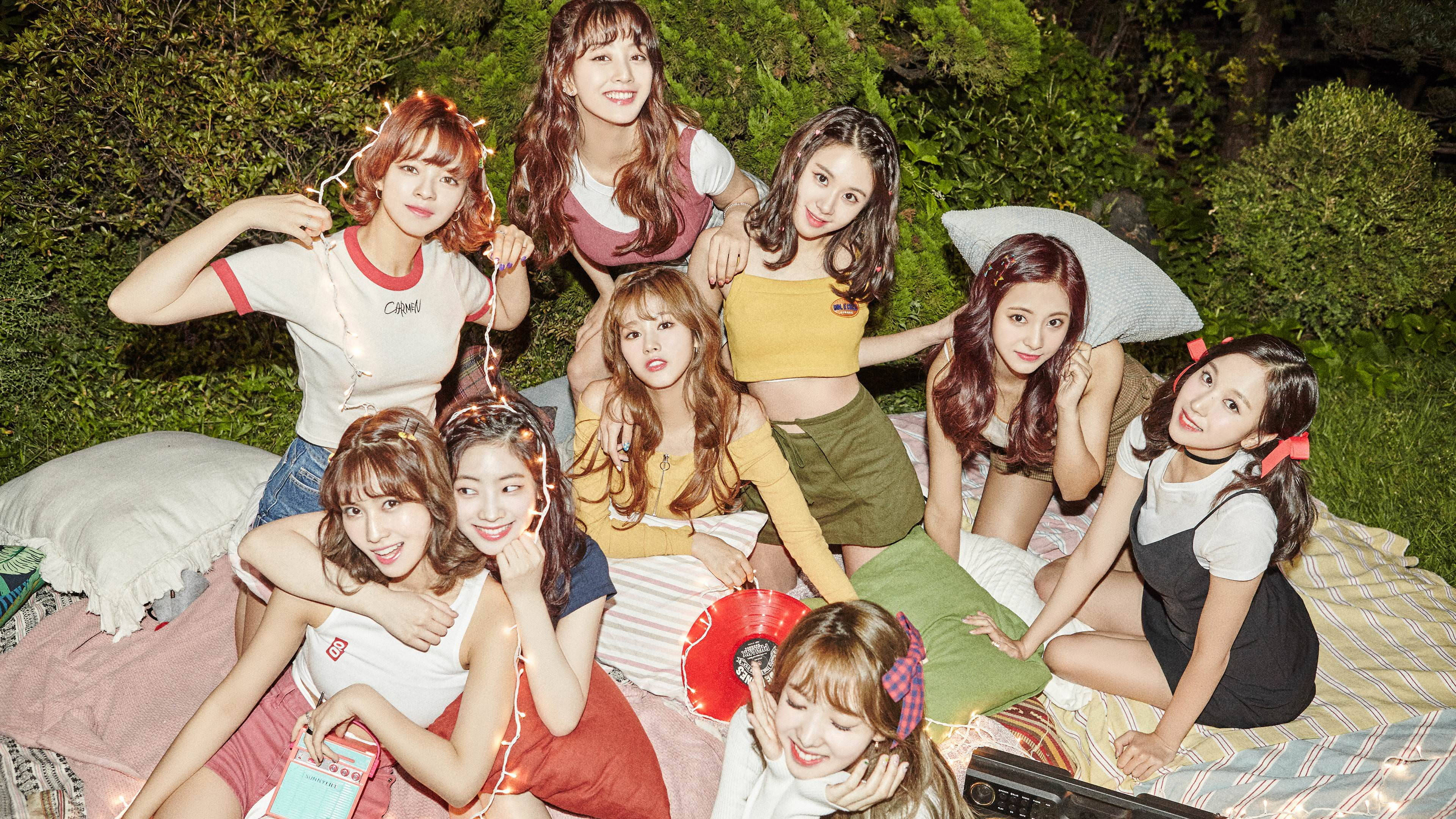 Twice, Pillow Fight Twice, 4K, 4K Desktop Wallpaper
