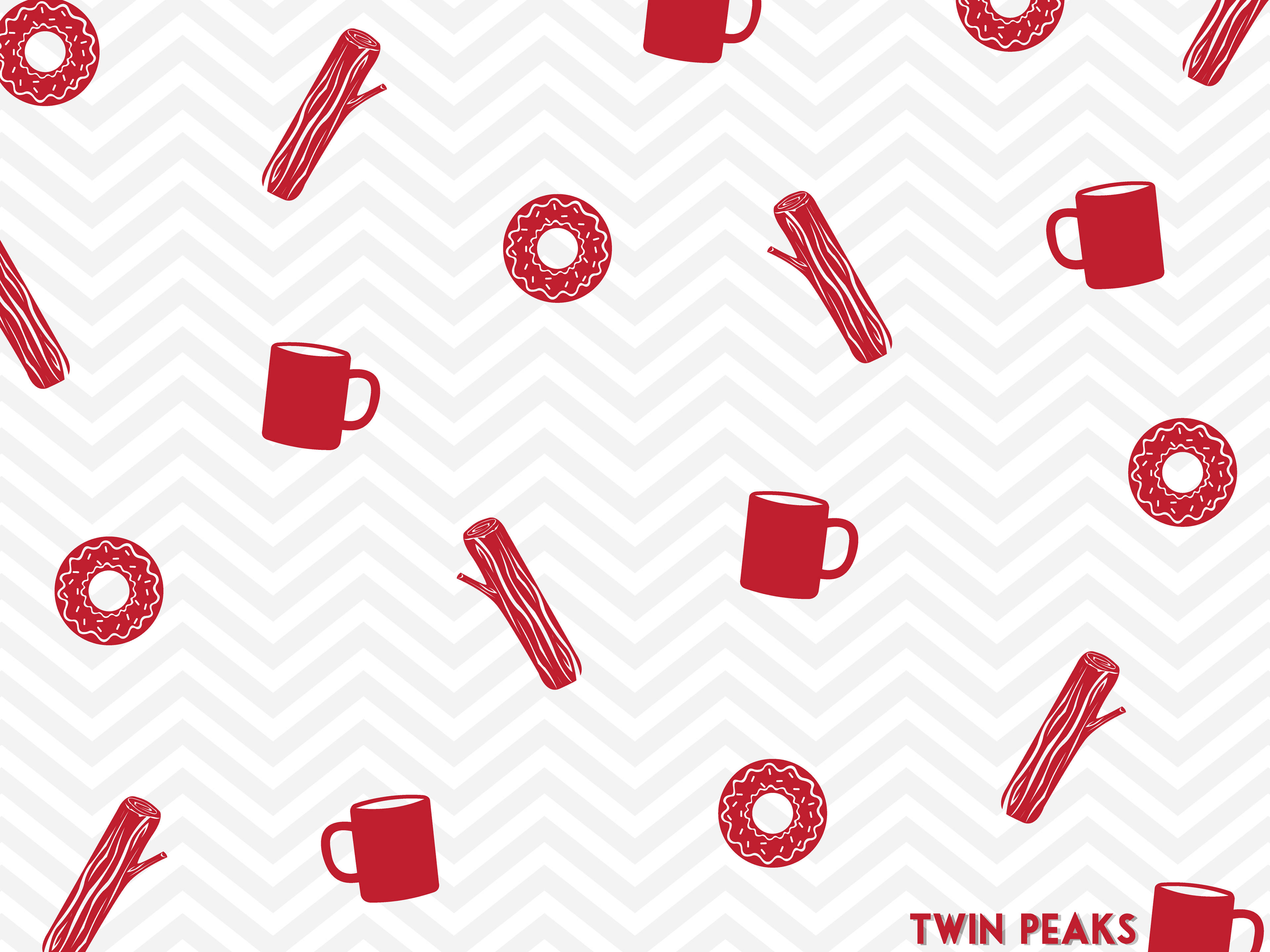 Twin Peaks, 3840 x 2880, red coffee mugs, 4K Desktop Wallpaper