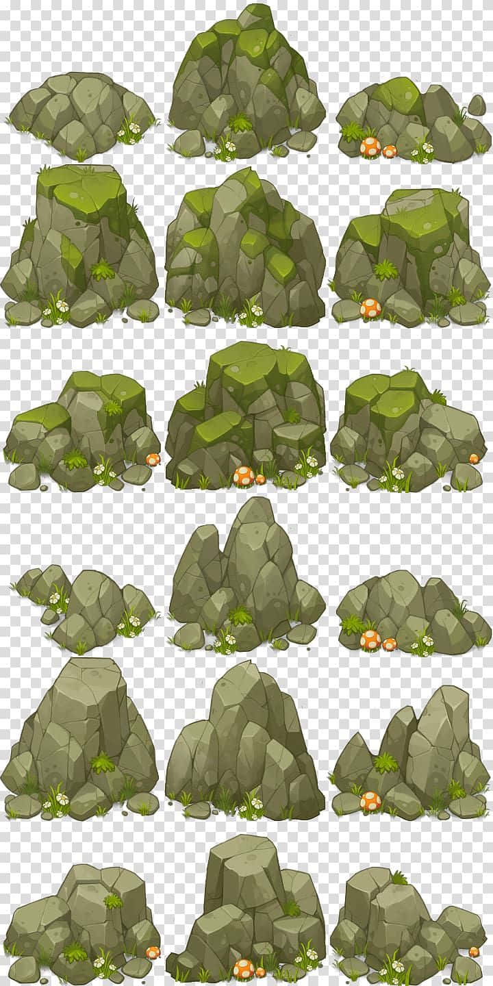 Twisted Wonderland, gaming art, stylized cartoon rock formations, HD Phone Wallpaper