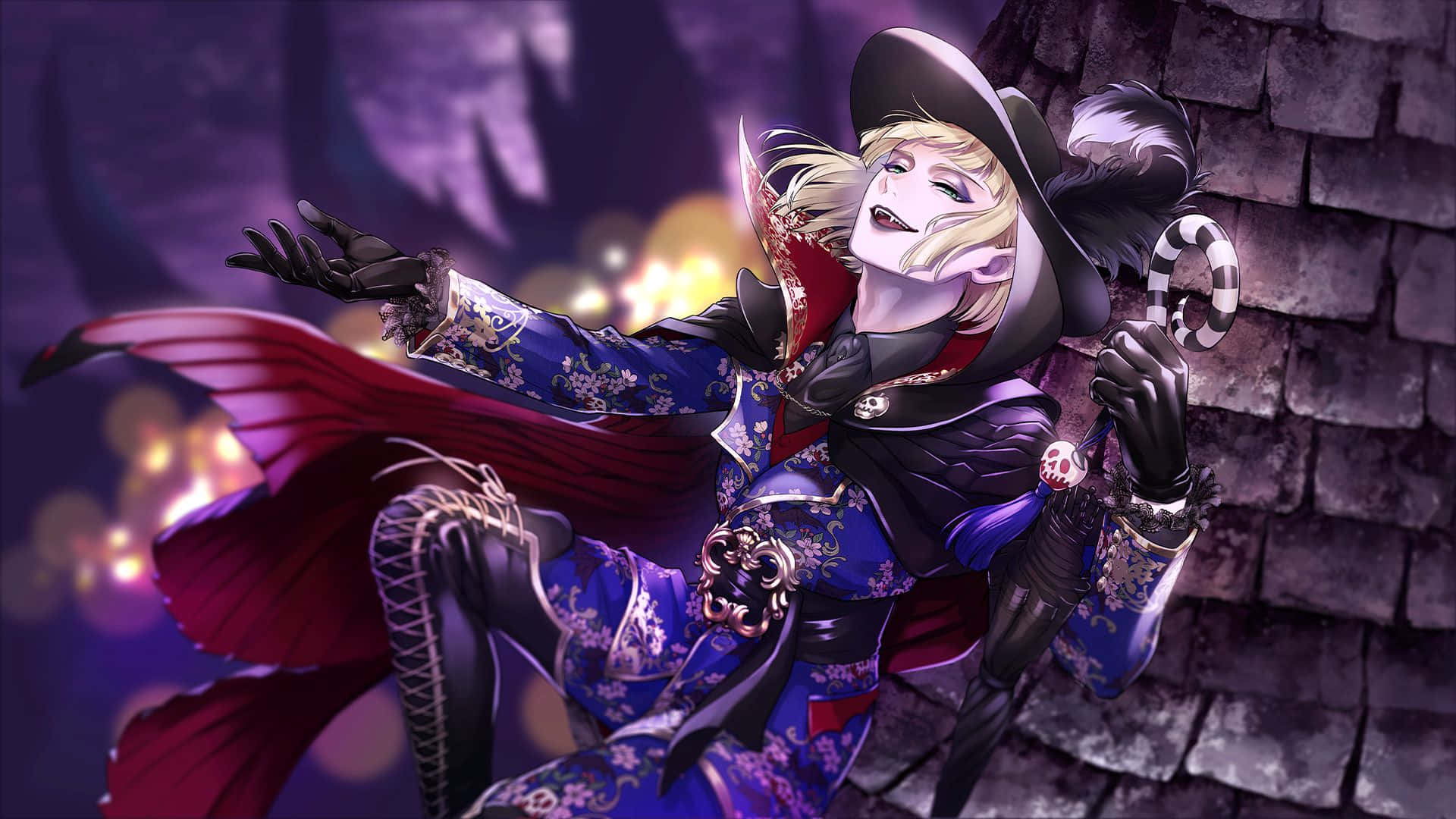 Twisted Wonderland, magical mischief, blonde anime character, Full HD Desktop Wallpaper