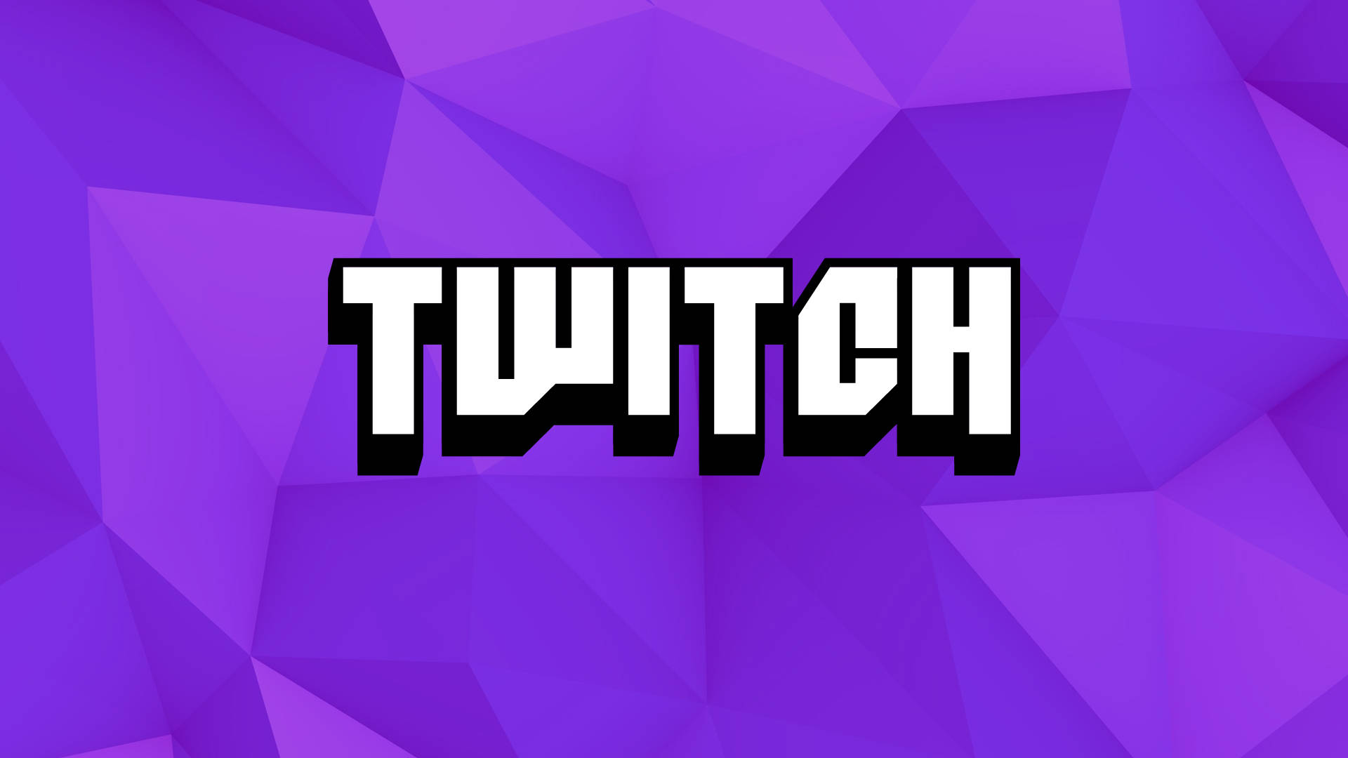 Twitch, wordmark, geometric, Full HD Desktop Wallpaper