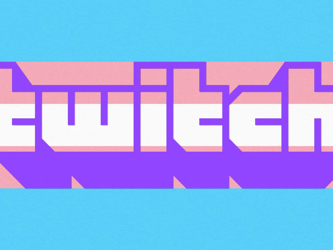 Twitch, purple, pink, HD Desktop Wallpaper
