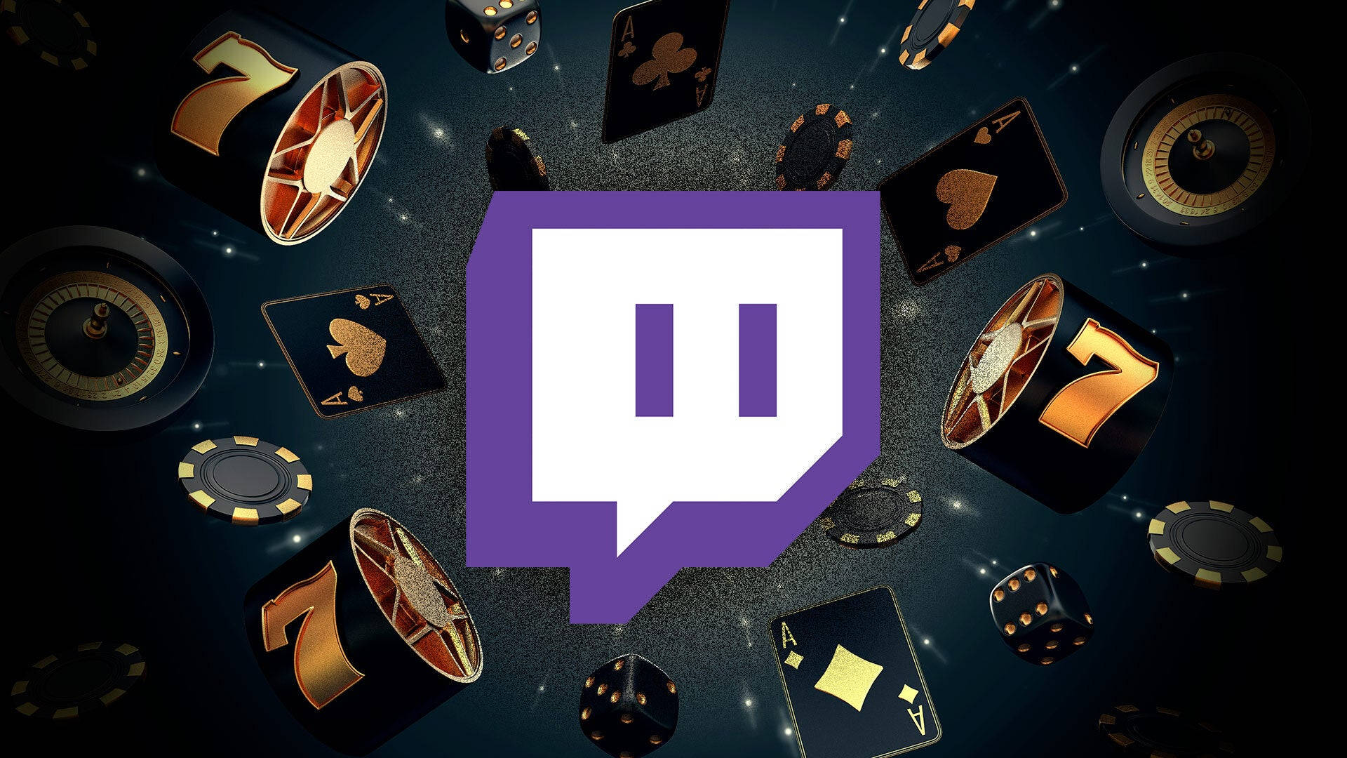 Twitch, 1080, starry dark background, Full HD Desktop Wallpaper
