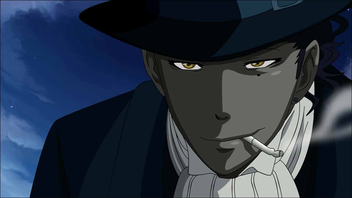 Tyki Mikk, night scene, anime, SD Desktop Wallpaper