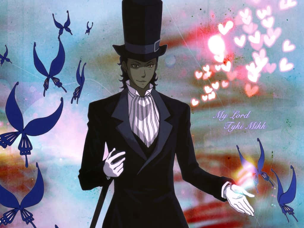 Tyki Mikk, black top hat, suit, SD Desktop Wallpaper
