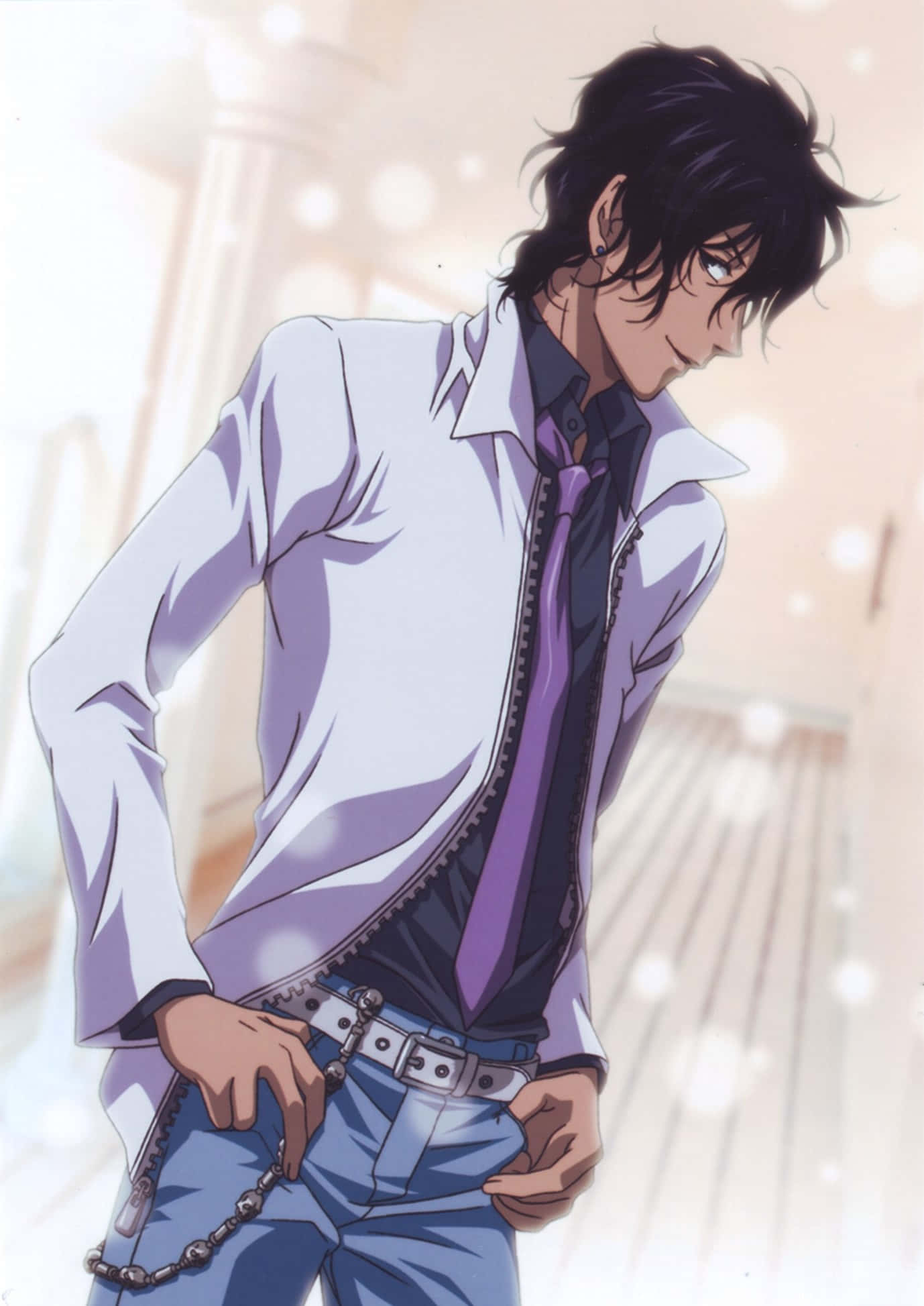 Tyki Mikk, D.Gray-Man, dark hair, Full HD Phone Wallpaper
