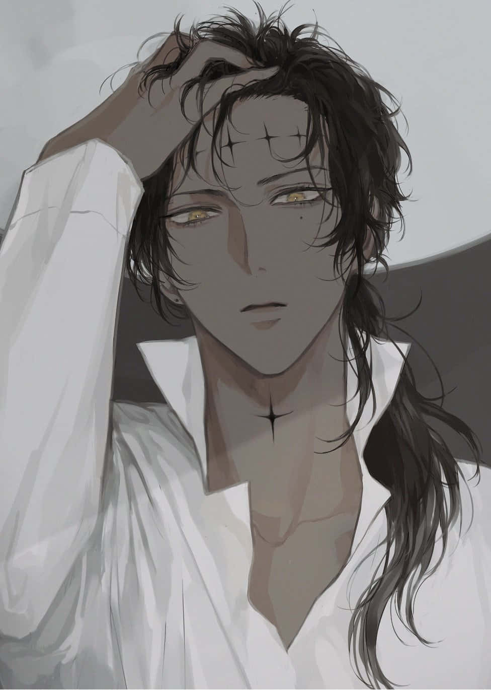 Tyki Mikk, anime character portrait, dark hair, HD Phone Wallpaper