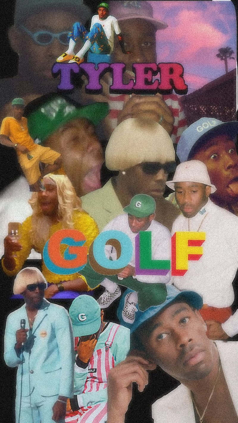 Tyler The Creator, vibrant collage, colorful outfits, HD Phone Wallpaper