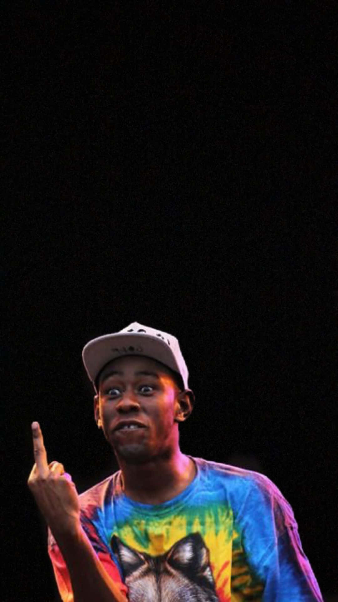 Tyler The Creator, When I Say Go, tie-dye shirt, Full HD Phone Wallpaper