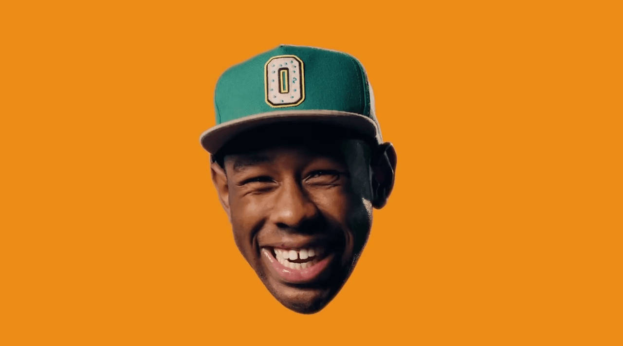 Tyler The Creator, green cap, O logo, HD Desktop Wallpaper
