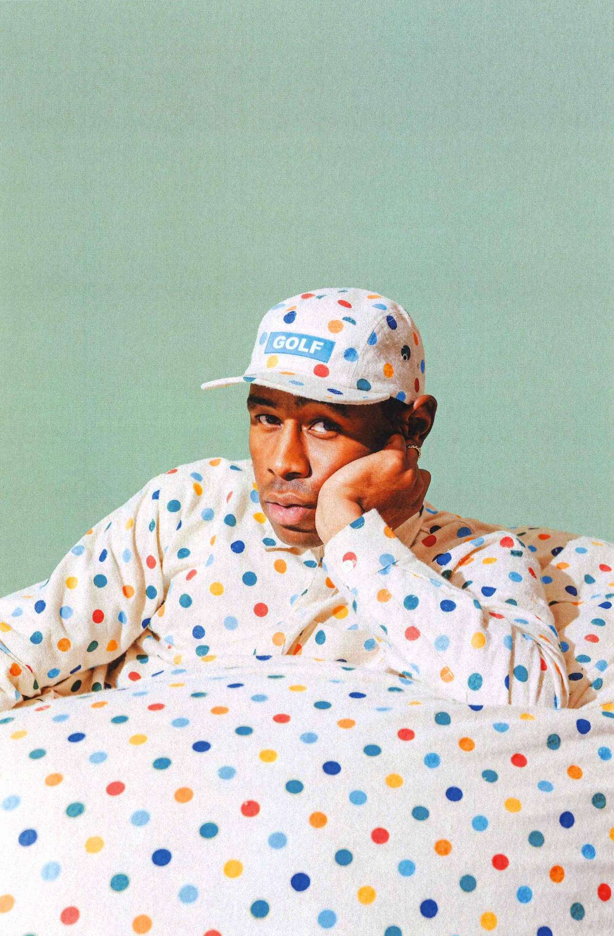 Tyler, The Creator, polka dot ensemble, pop hip hop artist, Full HD Phone Wallpaper
