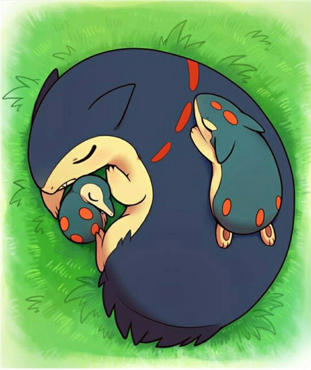 Typhlosion, blue, spotted Pokémon, HD Phone Wallpaper