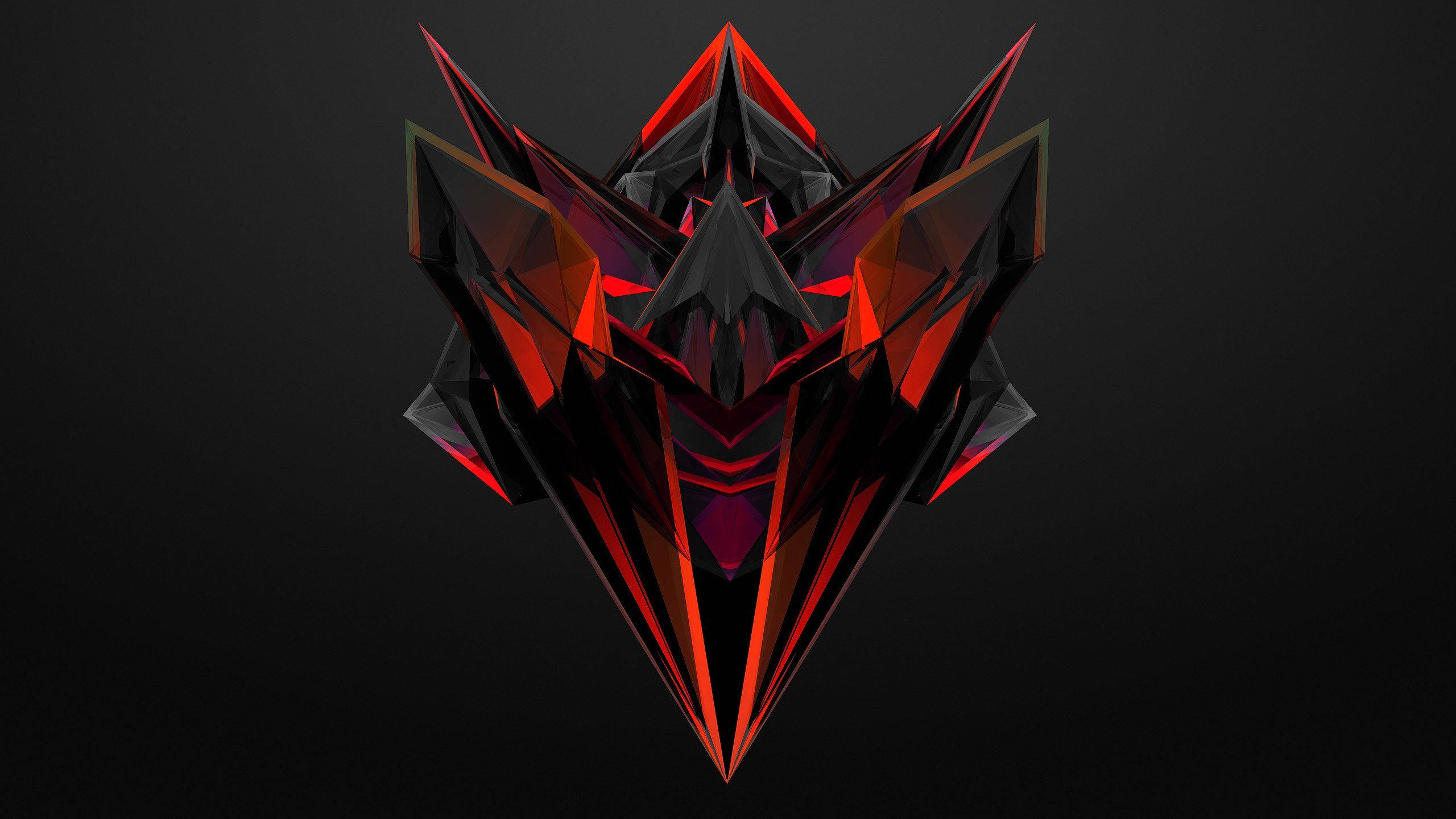 Amoled Screen, red, black, 2K Desktop Wallpaper