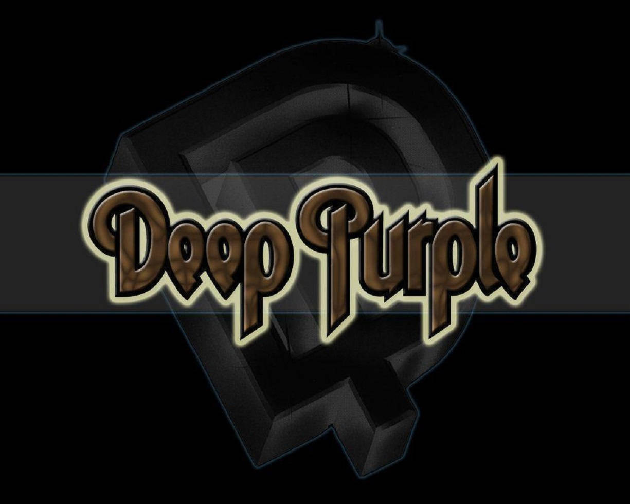 Deep Purple, golden outline, dark hexagonal shield, SD Desktop Wallpaper