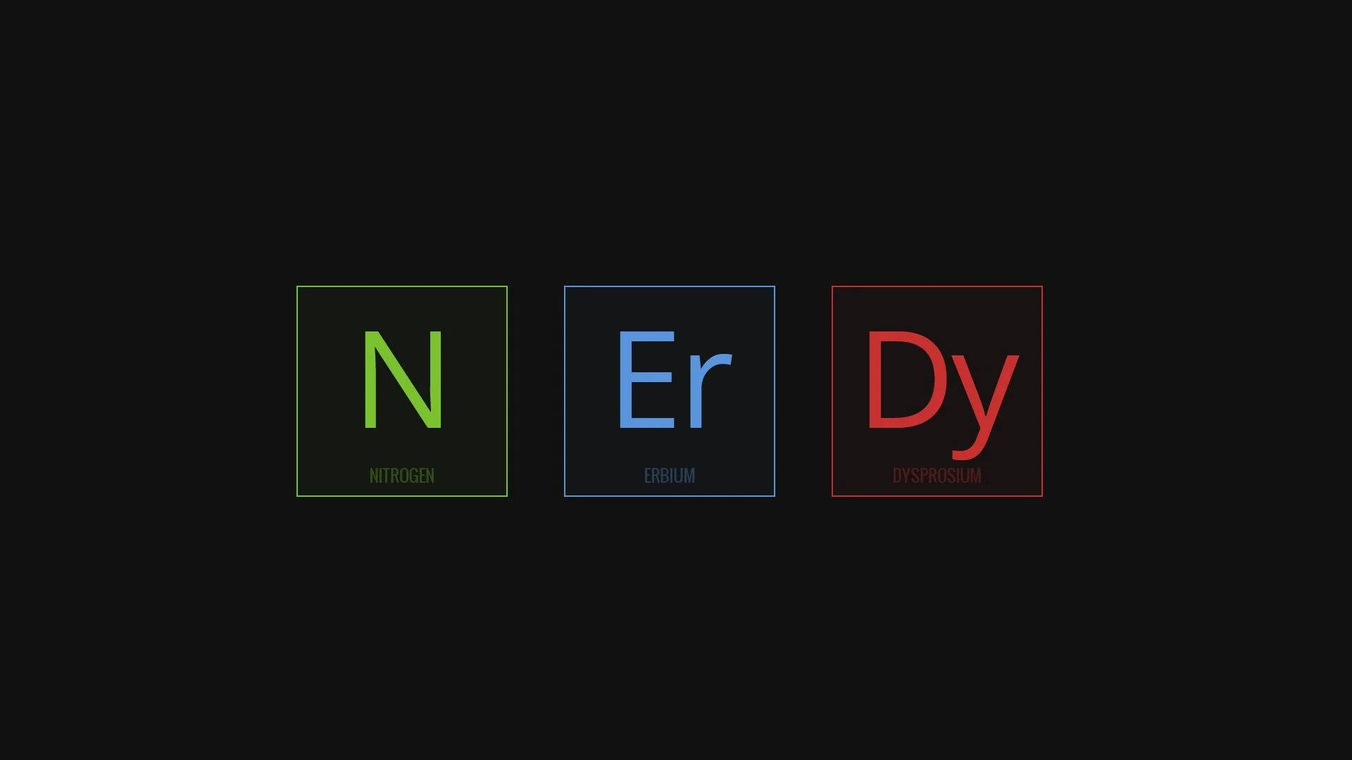 nitrogen, erbium, dysprosium, Full HD Desktop Wallpaper