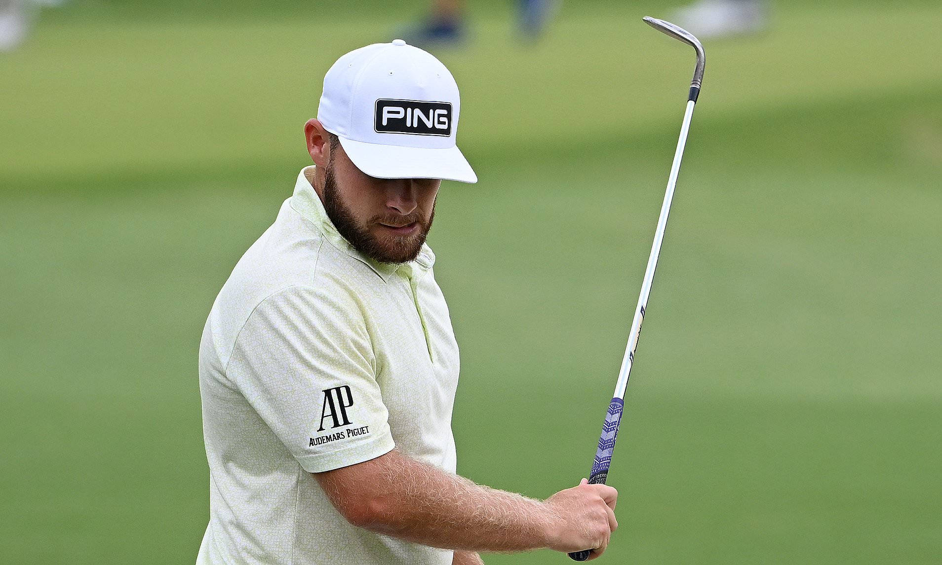 Tyrrell Hatton, white cap, polo shirt, HD Desktop Wallpaper