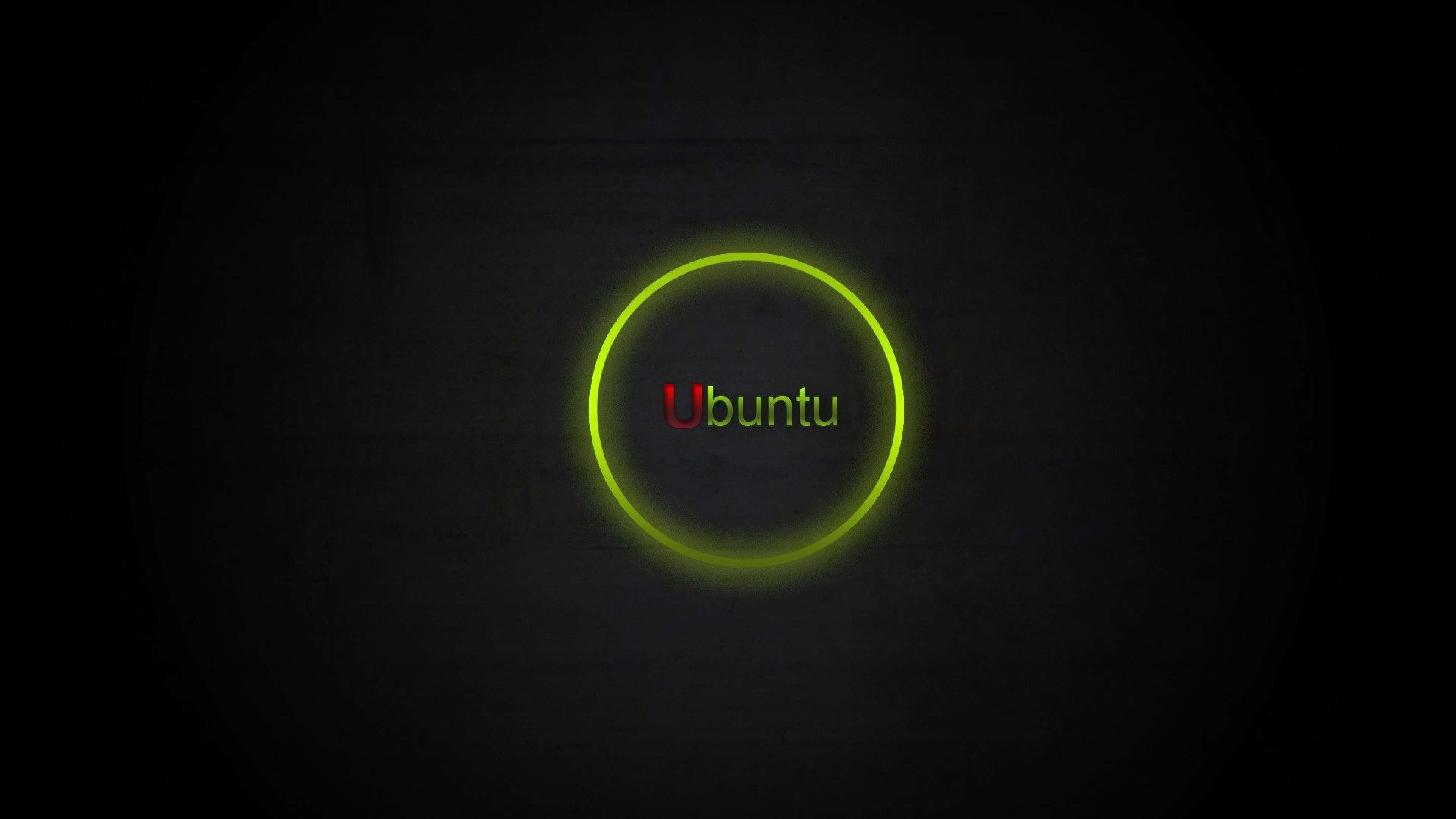 Ubuntu, 4K, vibrant green, 4K Desktop Wallpaper
