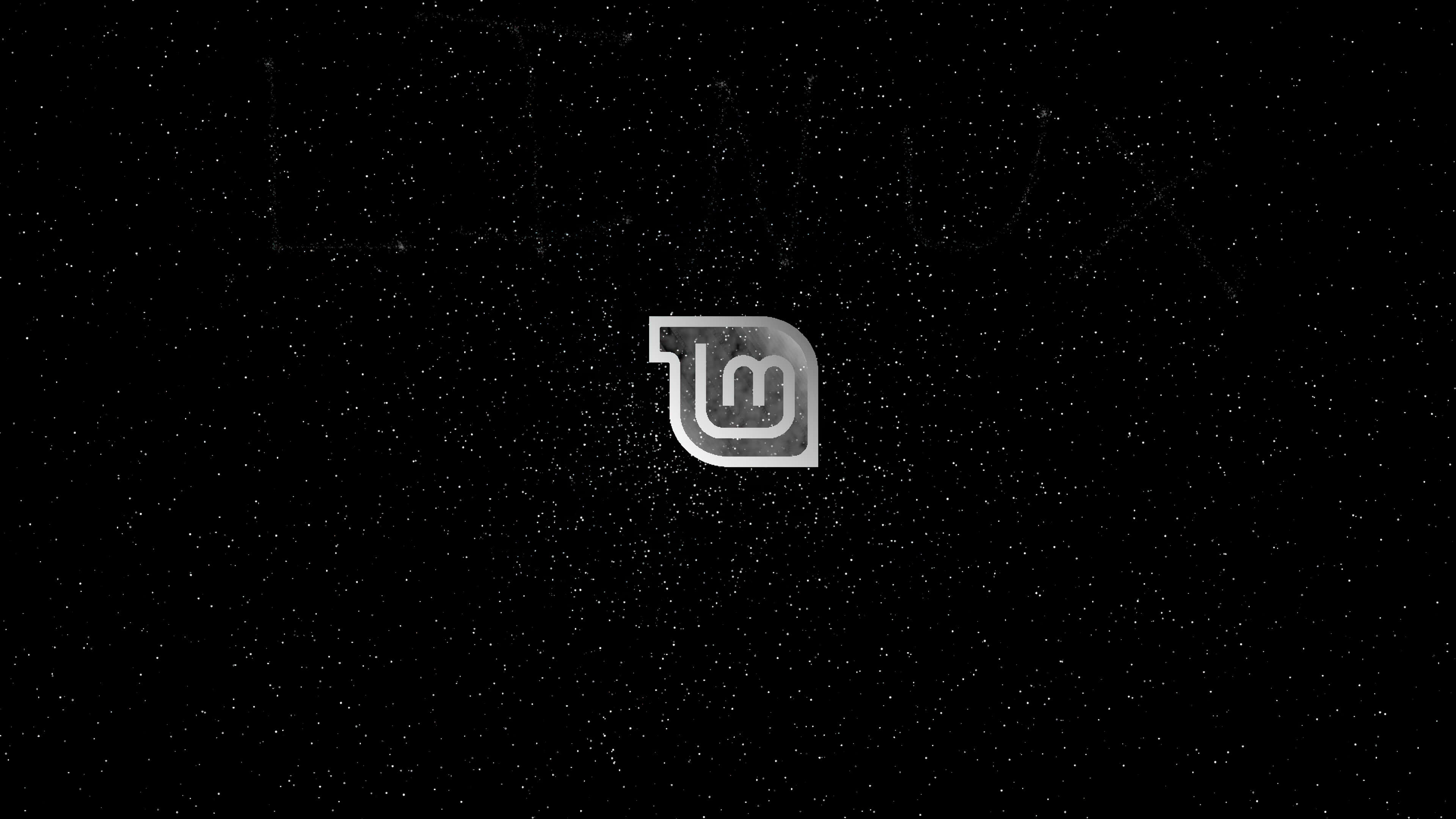 Ubuntu 4K, 3840 x 2160, silver logo, 4K Desktop Wallpaper