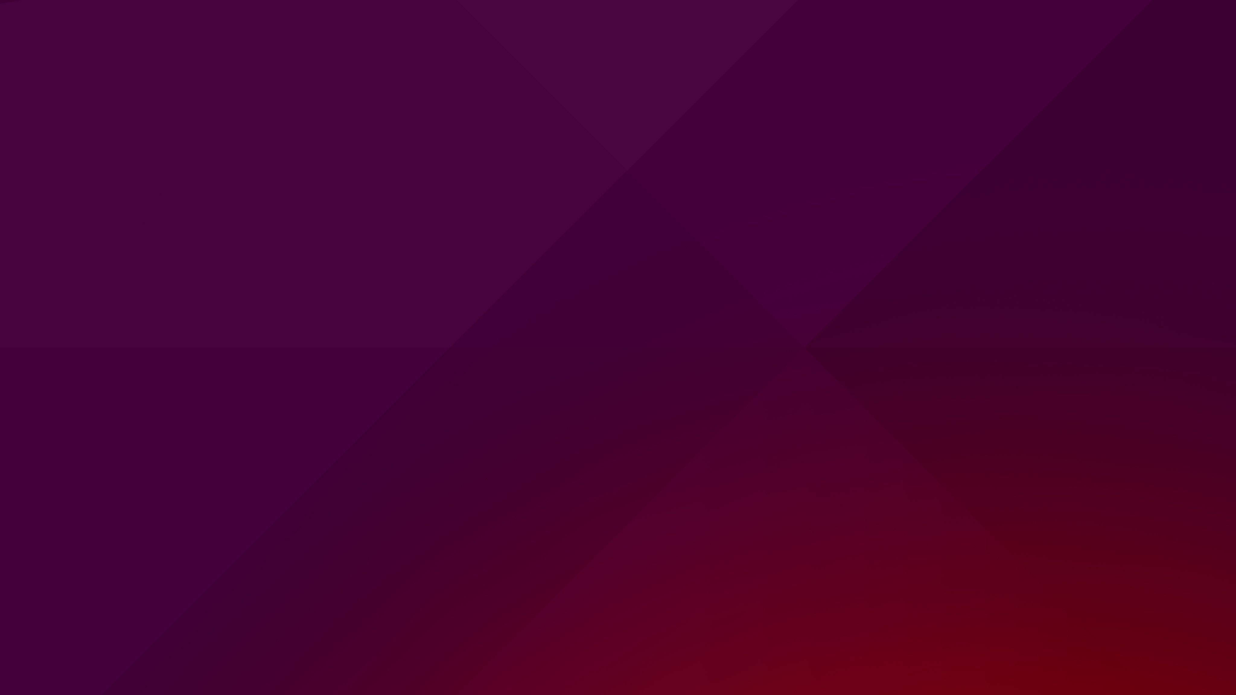 Ubuntu, dark purple, gradient abstract background, 4K Desktop Wallpaper
