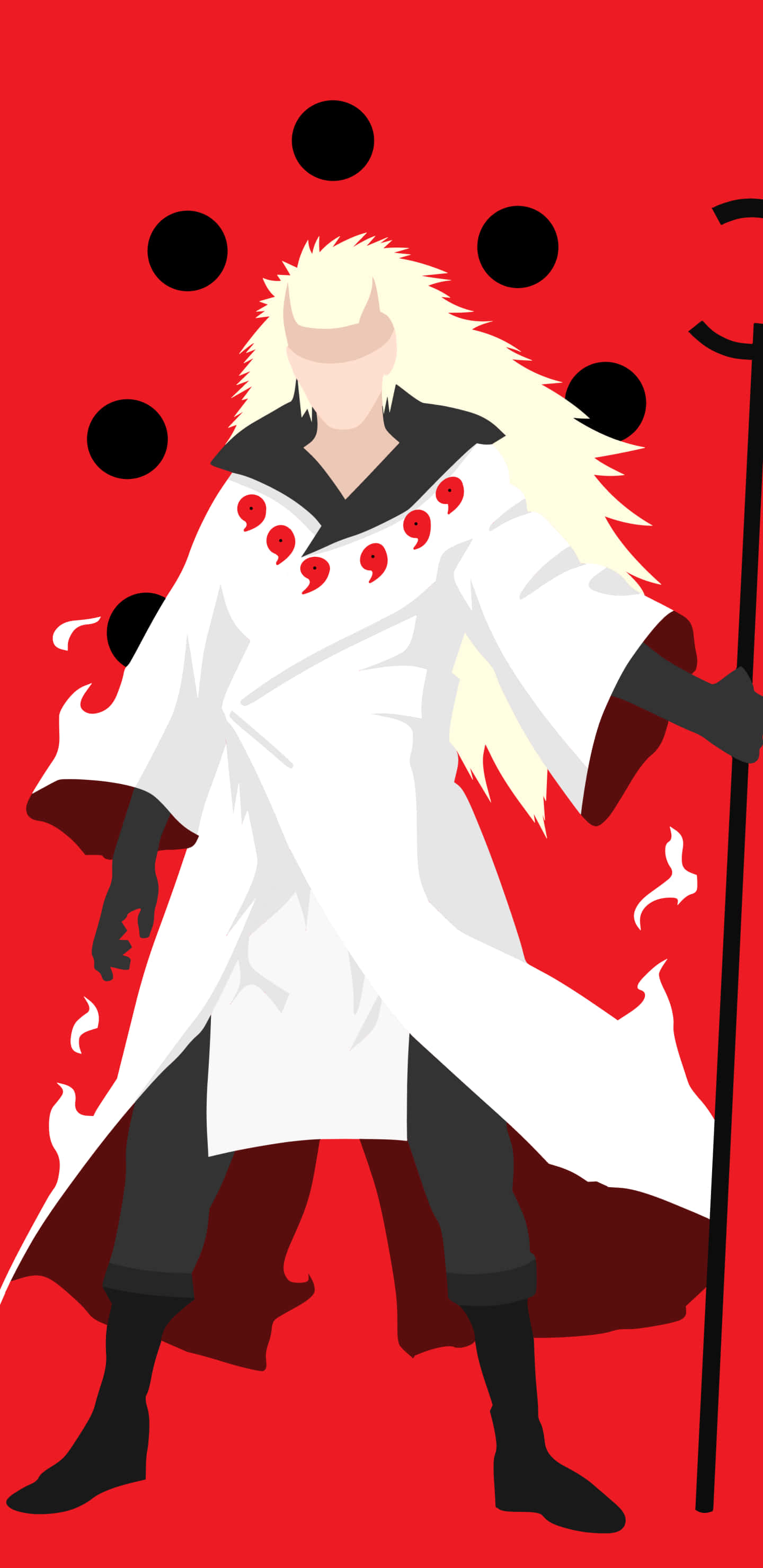 Uchiha iPhone, 1440 x 2960, anime character, 2K Phone Wallpaper