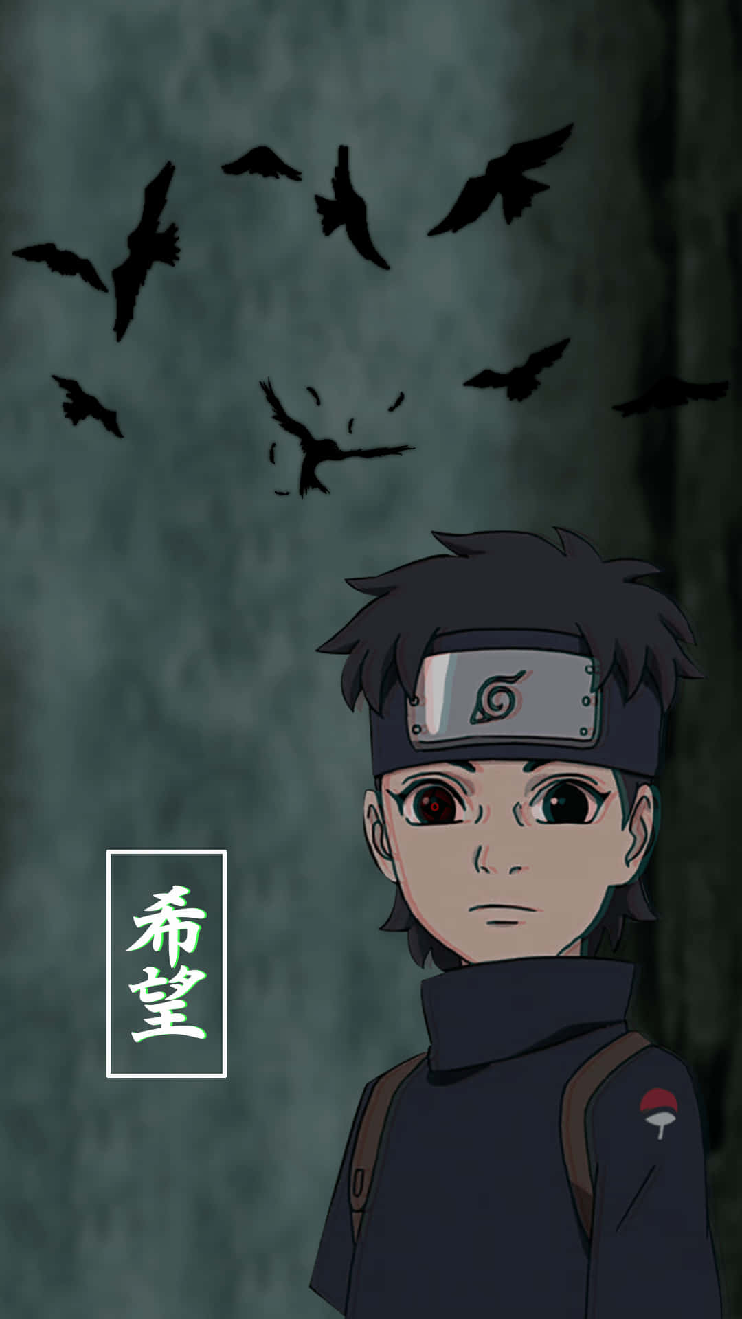 Uchiha iPhone, red eyes, headband, Full HD Phone Wallpaper