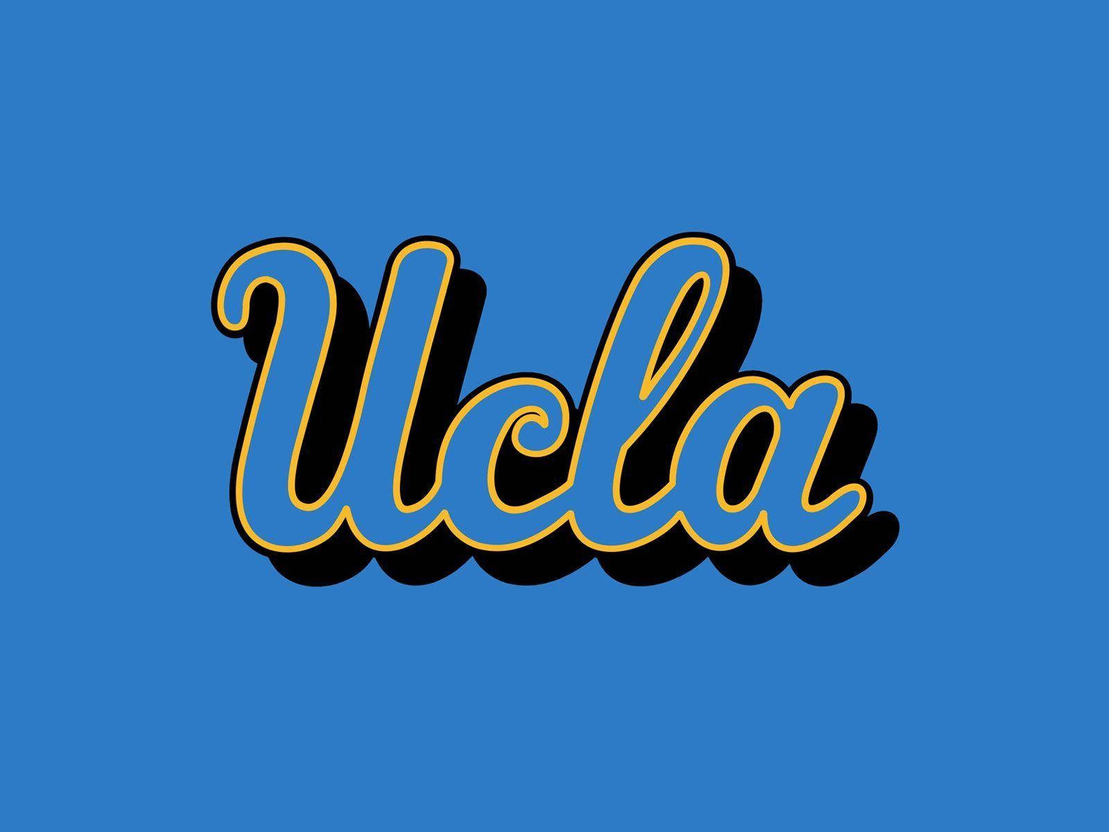 UCLA, blue, gold, HD Desktop Wallpaper